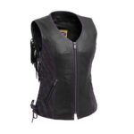 Bandida Women’s Motorcycle Leather Vest