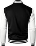 HOOD CREW Man’s Varsity Baseball Jacket Cotton Blend Letterman Jackets