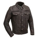 Villain Men’s Motorcycle Leather Jacket